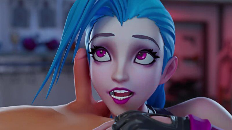 Jinx Blowjob 3D Porn 3Dポルノ смотреть онлайн или скачать