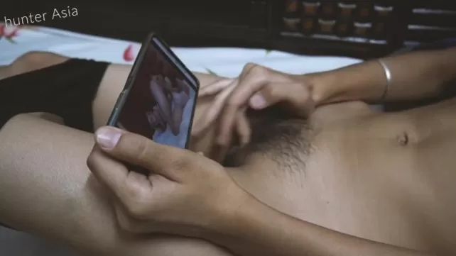 Hot Latina Watching Porn And Cumming And Moaning