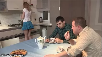 Brazzers + На кухне