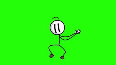 Henry Stickmin Distraction Dance Green screen (4K).mp4