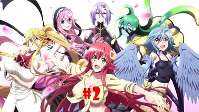 Аниме приколы / Anime crack #2 (Повседневная жизнь с девушками монстрами)