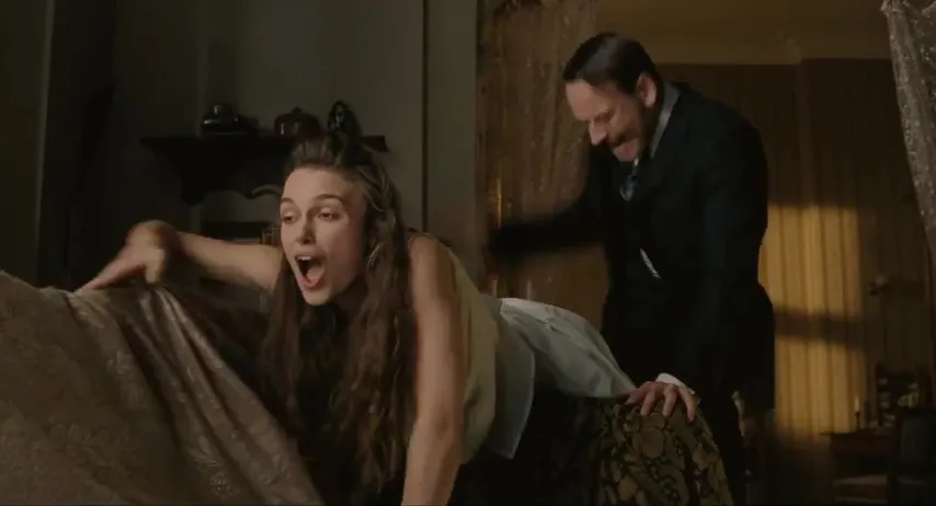 A Dangerous Method - Keira Knightley is spanked and flogged смотреть онлайн  или скачать