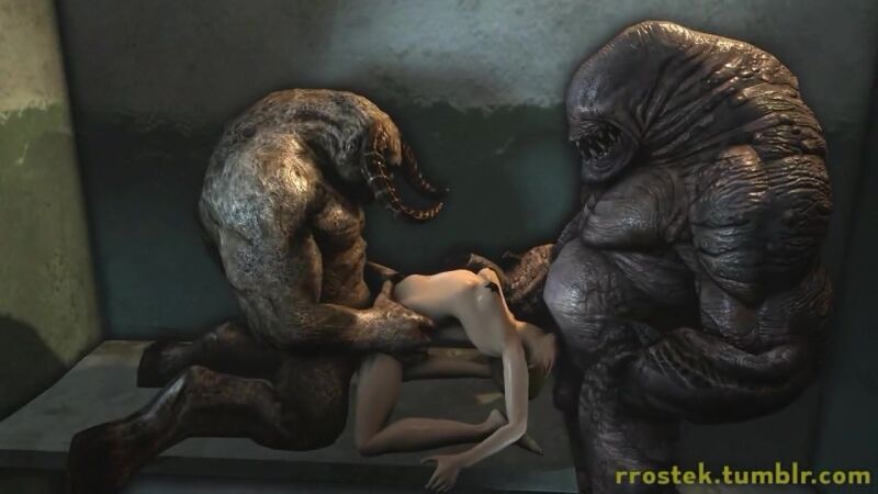 3d monster porn Порно видео