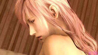 (Sound)Eclair Farron futanari on female [Final Fantasy;Ff;Lightning;Porn;Hentai;Dickgirl;R34;Sex;SFM;порно;футанари]