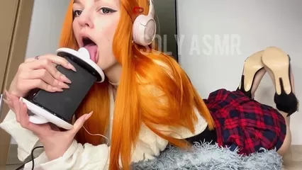 SOLY ASMR ASMR LICKING 3DIO EARS LICKING EATING EARS АСМР  