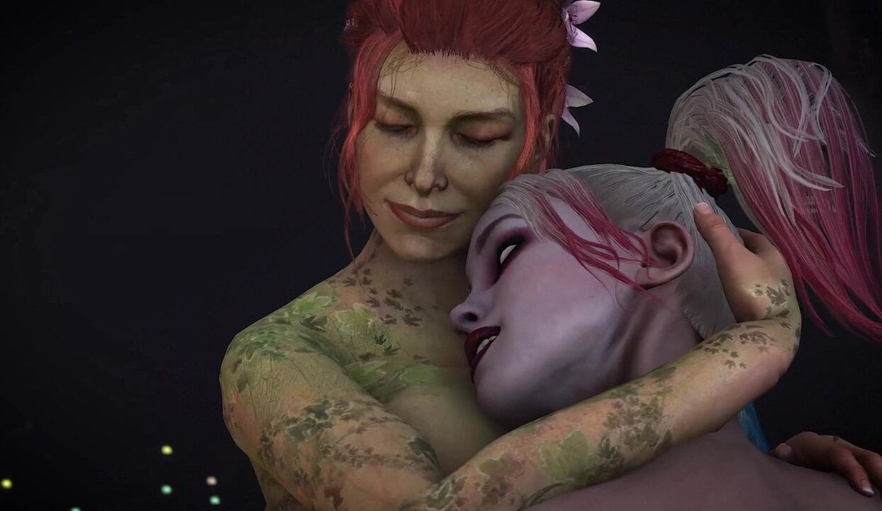 Harley Quinn And Poison Ivy Love Making смотреть онлайн или скачать