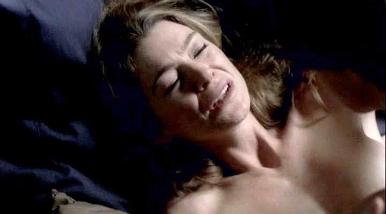 Ellen Pompeo Sex Scene in Greys Anatomy On ScandalPlanet.Com смотреть  онлайн или скачать