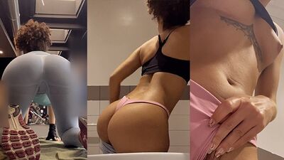Дрочилово прямо в спортзале