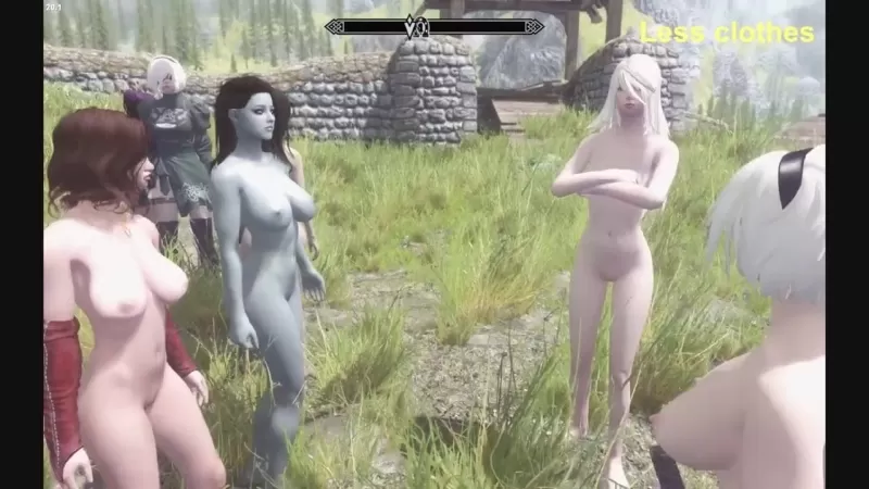 SKYRIM — NUDE Mods смотреть онлайн или скачать